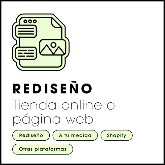 Rediseño Tienda Online o Página Web Custom y a tu medida