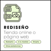 Rediseño Tienda Online o Página Web Custom y a tu medida